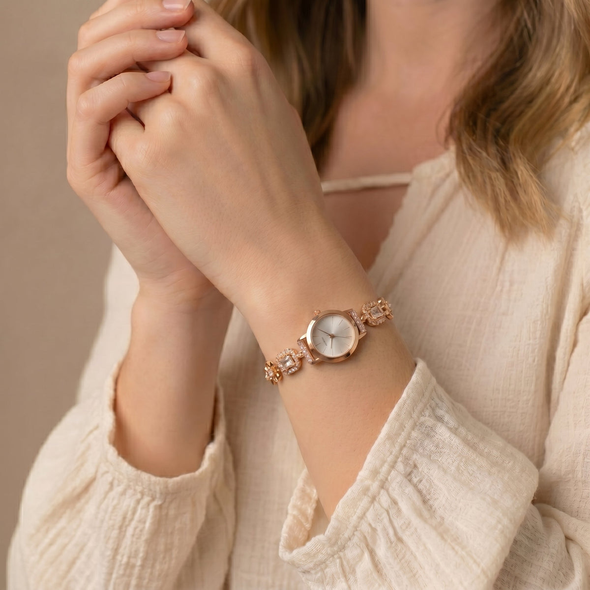 Riwaayat Crystal Watch jewellery product view 4