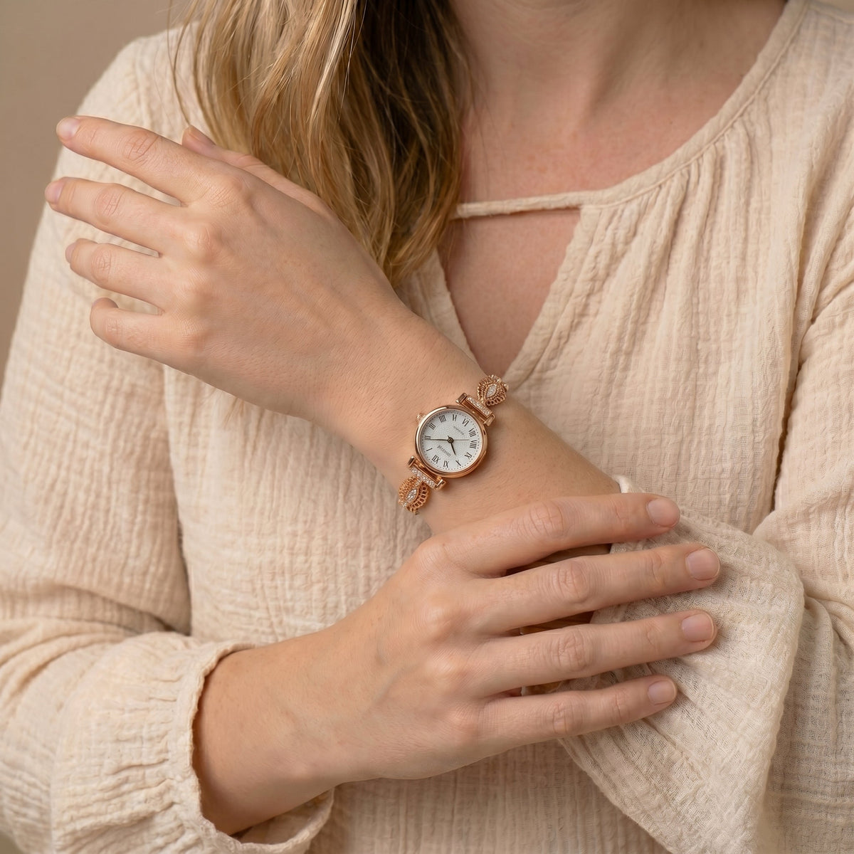Rose Prestige Crystal Watch jewellery product view 3