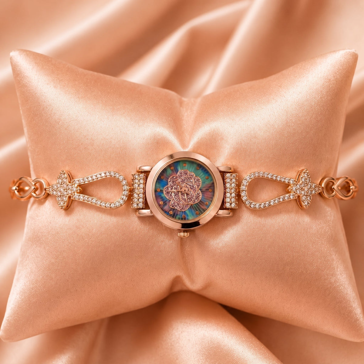 Aurora Floral Luxe Watch jewellery product view 2