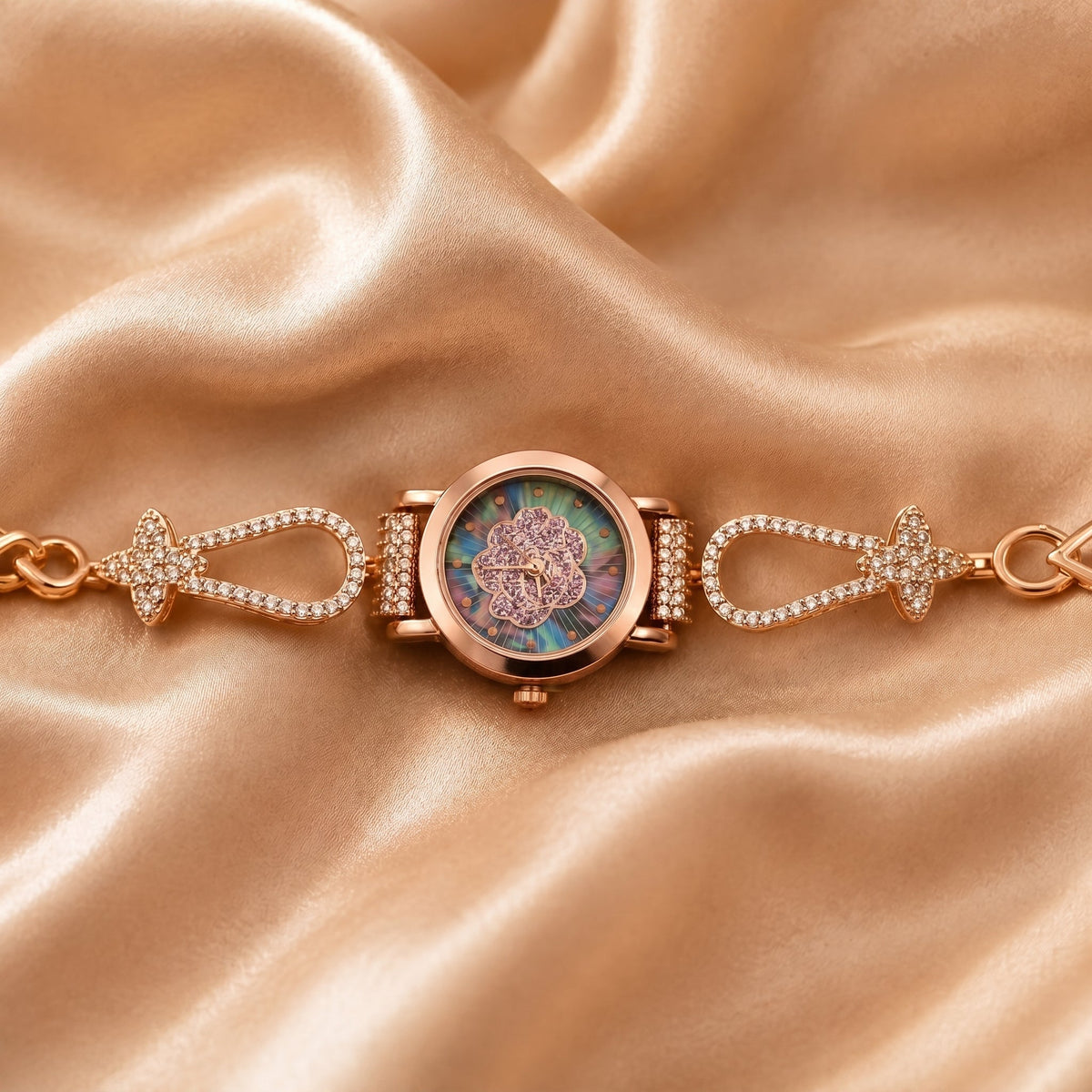 Aurora Floral Luxe Watch jewellery product view 1