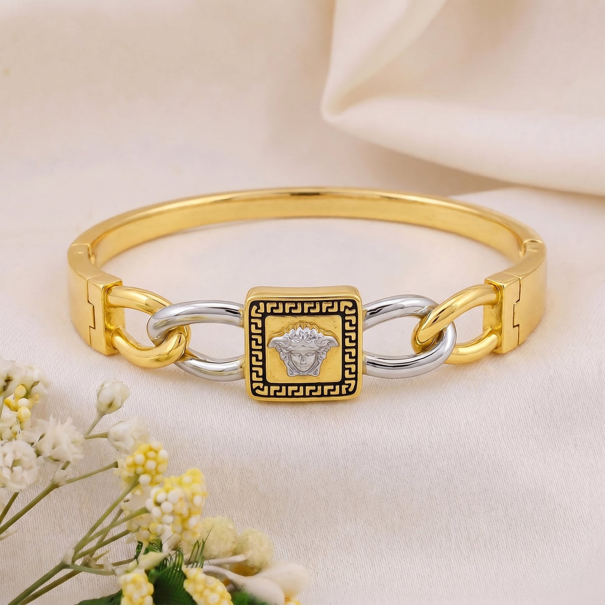 Titan Medusa Gold Kada jewellery product view 4