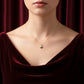 Emerald Butterfly Necklace jewellery product view 3