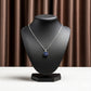 Aurielle Sapphire Bloom Necklace jewellery product view 6