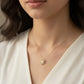 Aurielle Sunburst Diamond Pendant Necklace jewellery product view 3