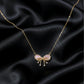 Celestine Luxe Ribbon Pearl Necklace jewellery product view 4