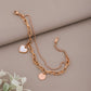 Amoura Luxe Heart Charm Bracelet jewellery product view 5