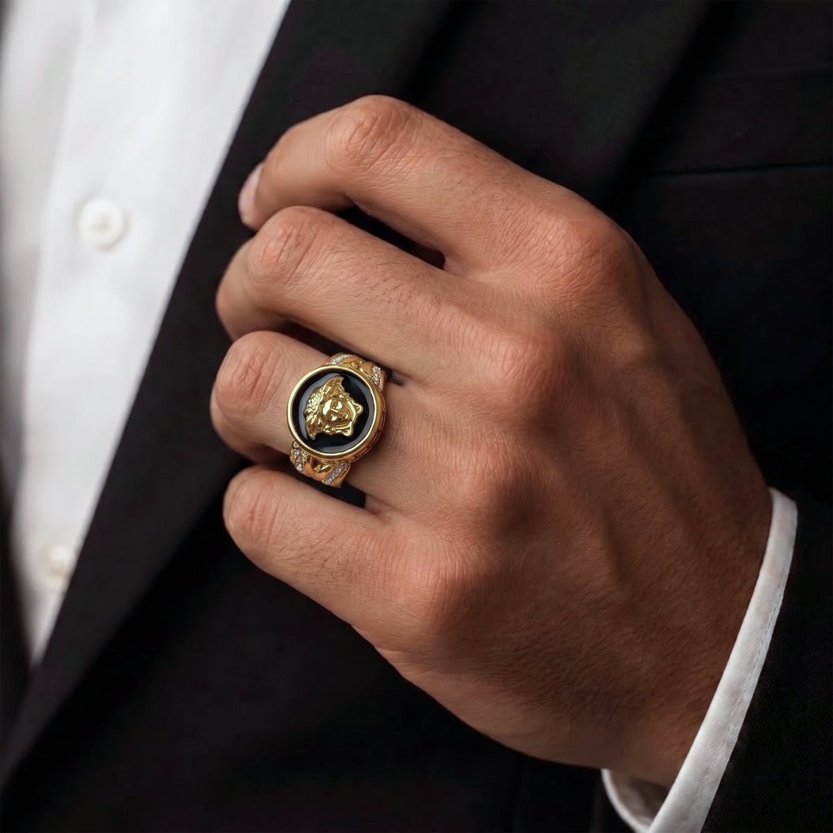 The Medusa Muse Ring jewellery product view 2
