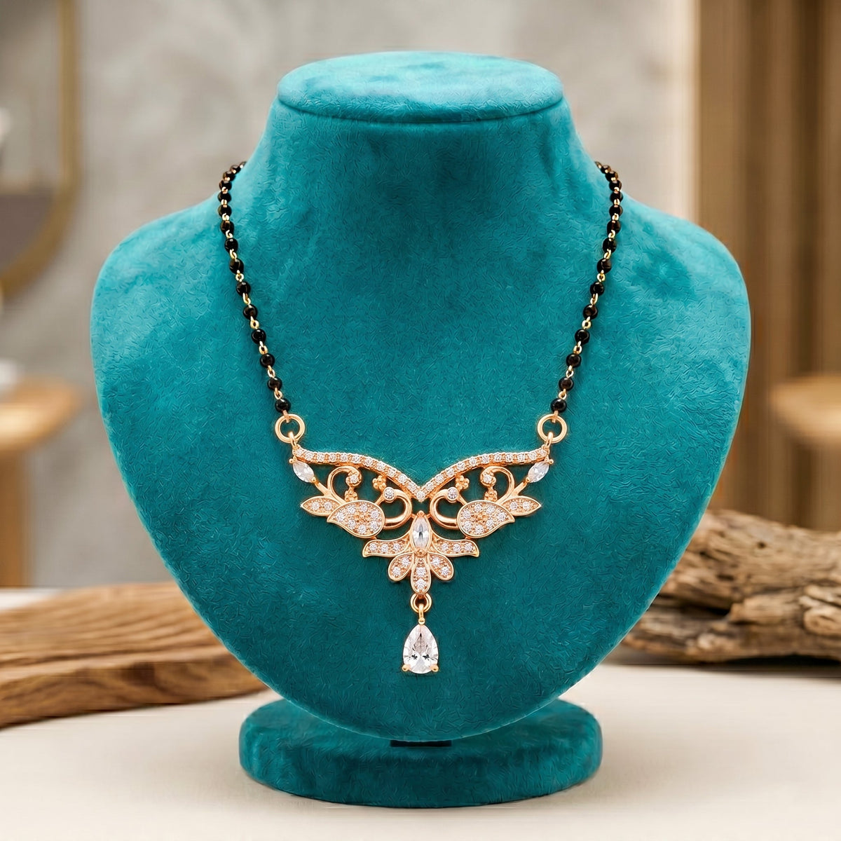 Mayurika Mangalsutra style 1 jewellery product view 3