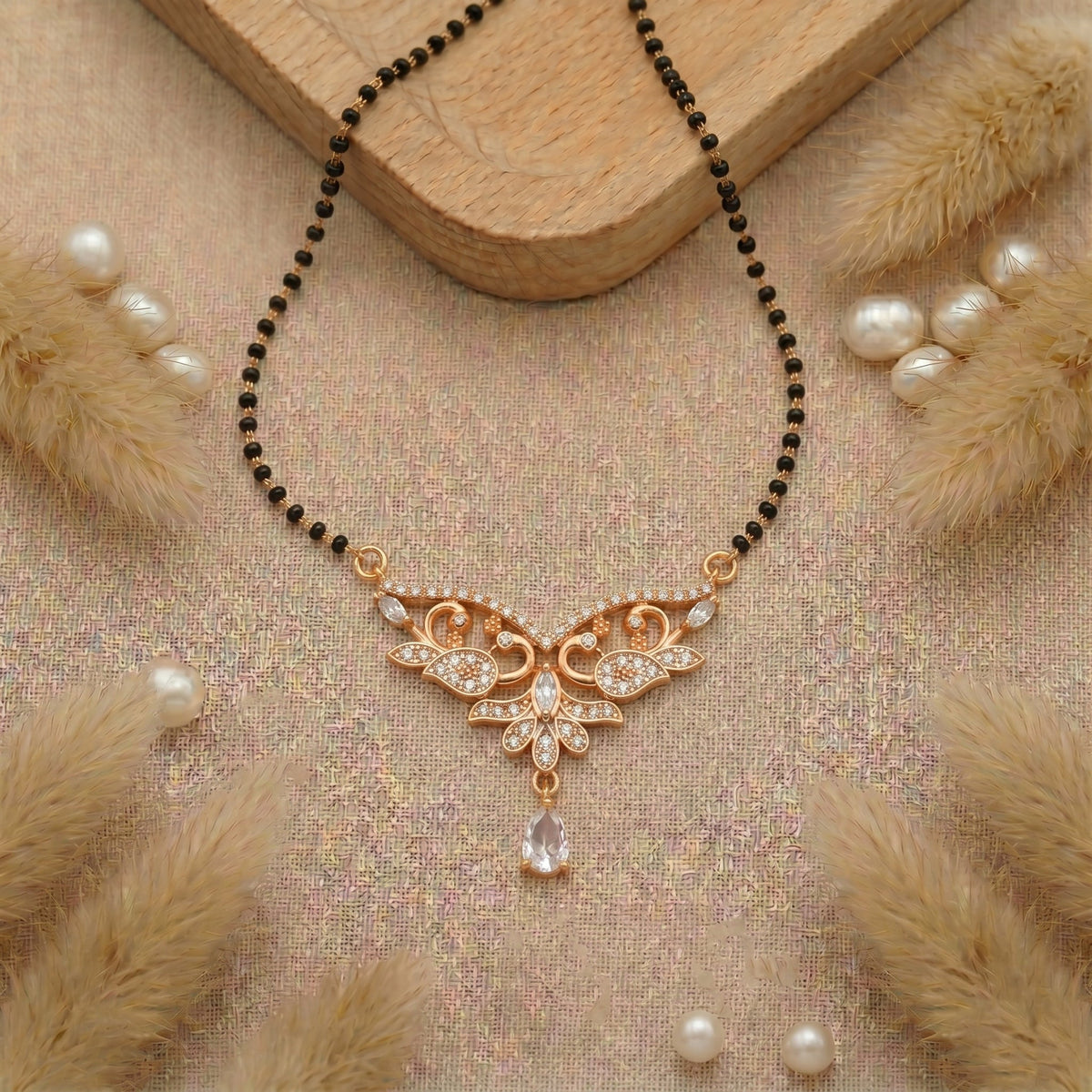 Mayurika Mangalsutra style 1 jewellery product view 2