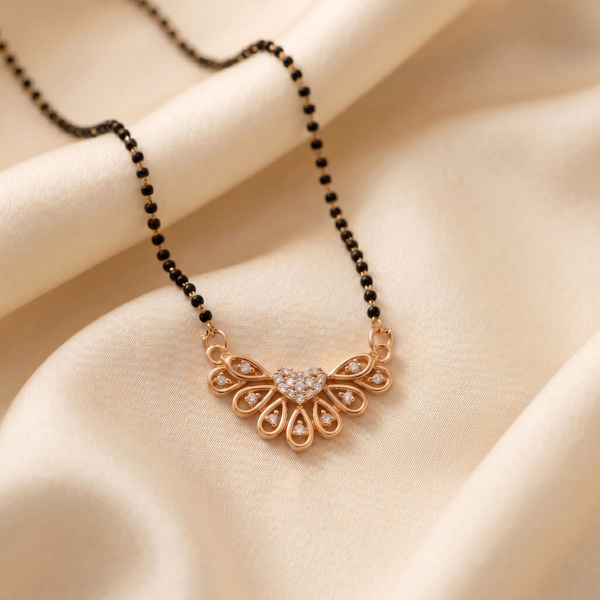 Shringar Diamond Mangalsutra jewellery product view 1