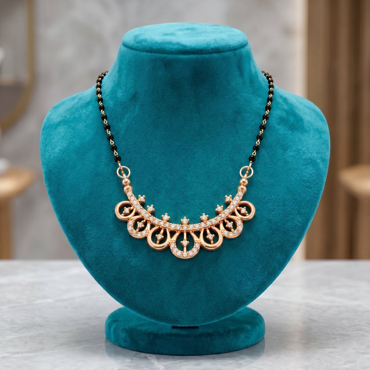 Chandrakala Mangalsutra style 1 jewellery product view 3